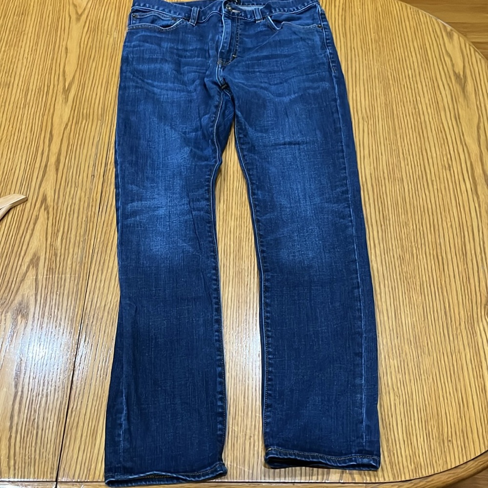 Like New J. Crew Mercantile Flex Men’s Jeans, slim. 31w 30l.
